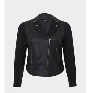 Torrid Black Moto Jacket